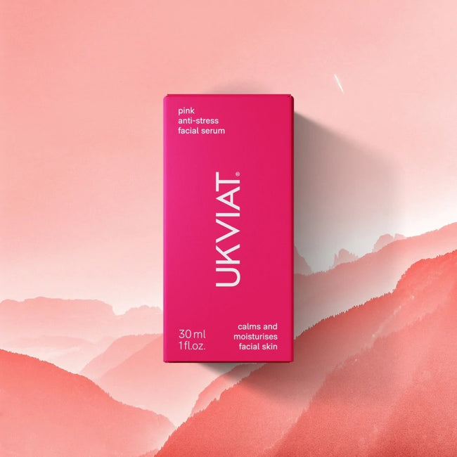 Ukviat Różowe serum Anti-stress do twarzy 30ml