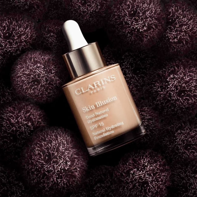 Clarins Skin Illusion Foundation SPF15 nawilżający podkład do twarzy 110 Honey 30ml