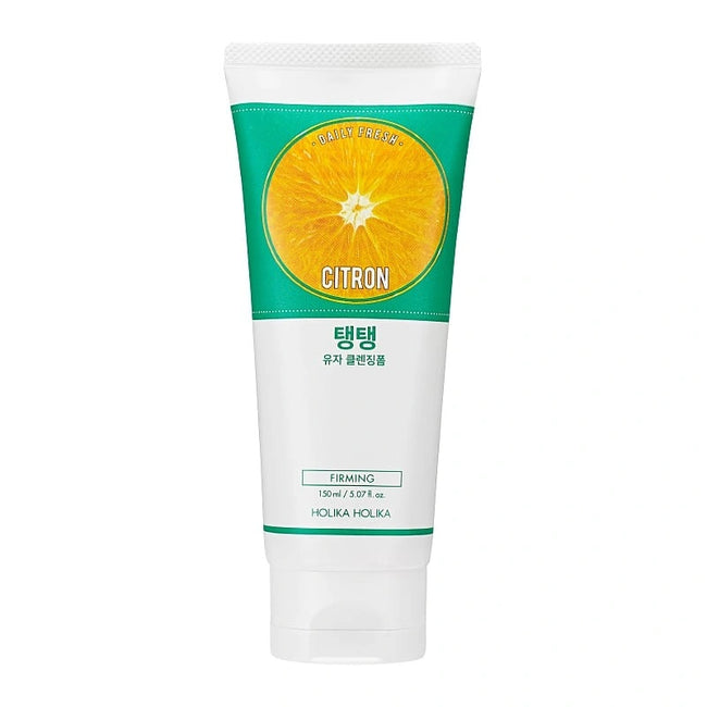 HOLIKA HOLIKA Daily Fresh Citron Cleansing Foam pianka oczyszczająca z ekstraktem z cytryny 150ml