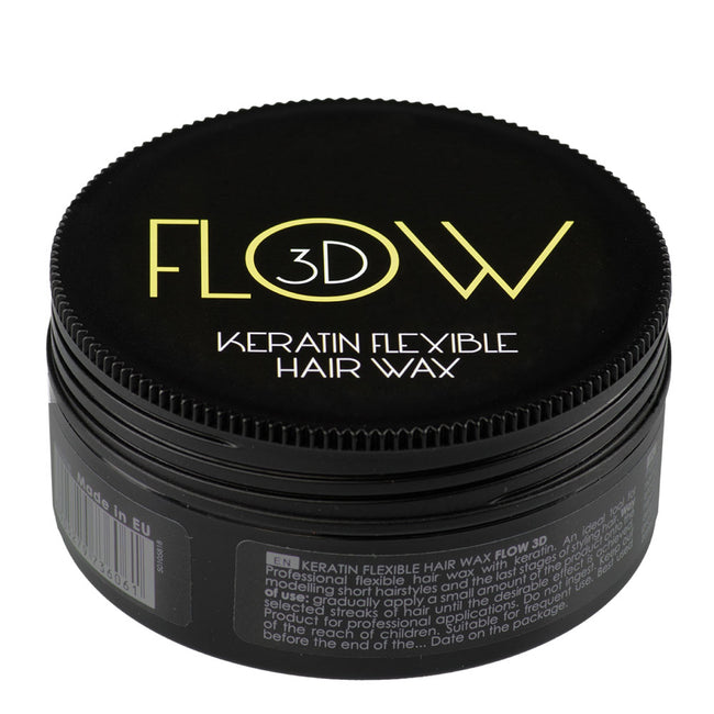 Stapiz Flow 3D Keratin Flexible Hair Wax elastyczny wosk do włosów z keratyną 100g