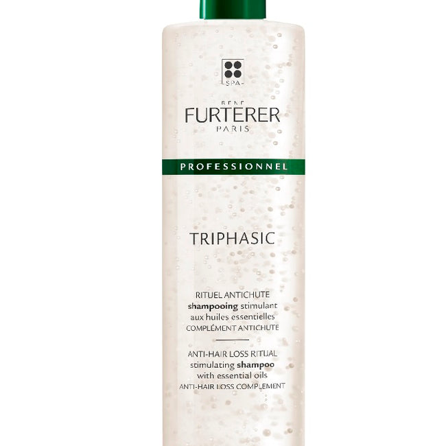 Rene Furterer Triphasic Anti-Hair Loss Ritual stymulujący szampon do włosow z olejkami eterycznymi 600ml