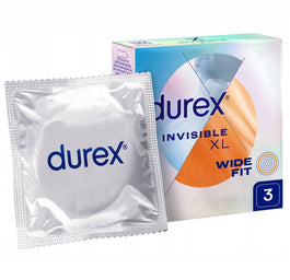 Durex Invisible Extra Large prezerwatywy powiększone 3 szt