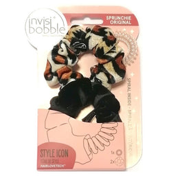 Invisibobble Sprunchie zestaw gumek do włosów True Black/Purrfection/Crystal Clear 3szt.