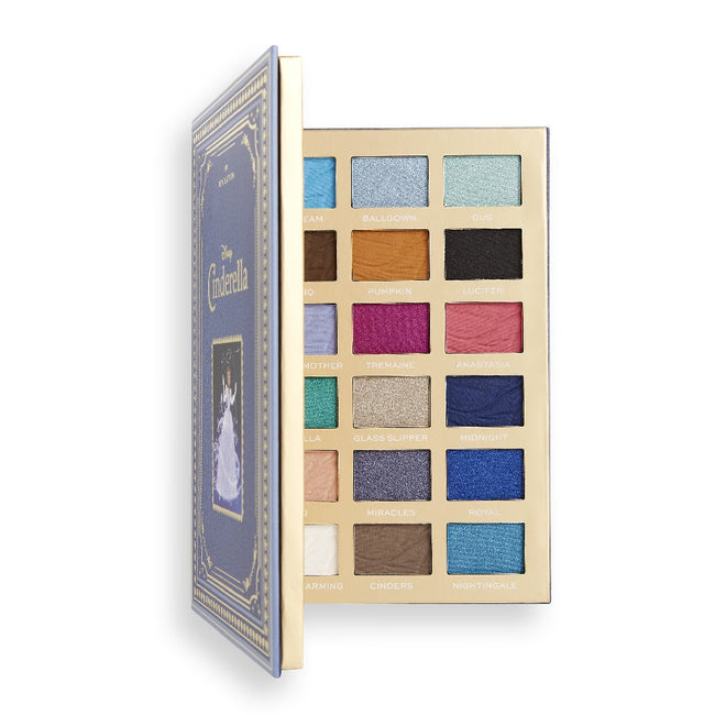 Makeup Revolution I Heart Revolution Disney Fairytale Book Palette paleta do makijażu twarzy Cinderella 51g