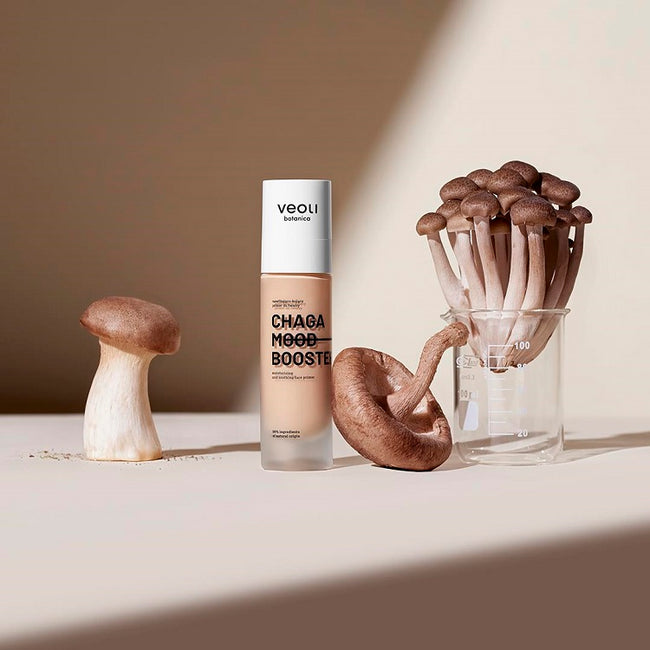 Veoli Botanica Chaga Mood Booster nawilżająco-kojący primer do twarzy 30ml