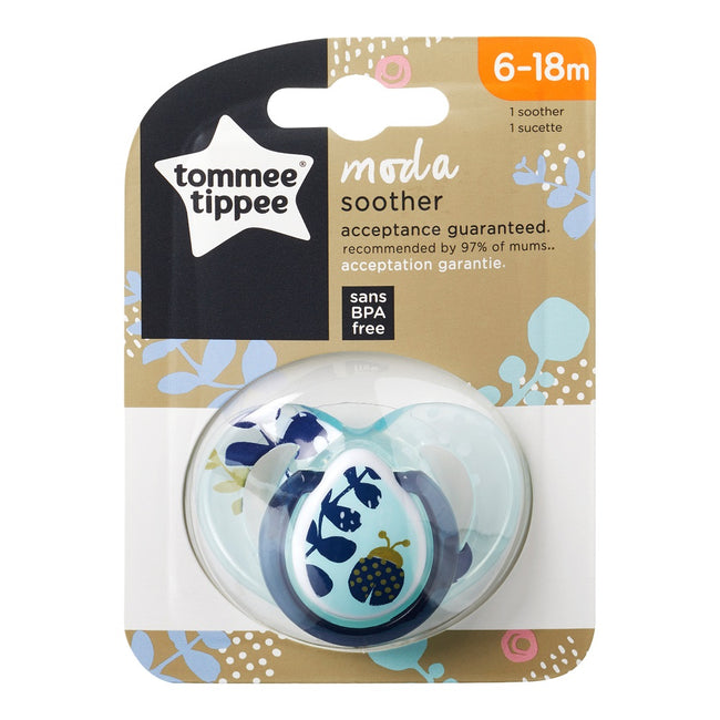 Tommee Tippee Moda smoczek uspokajający 6-18m Boy