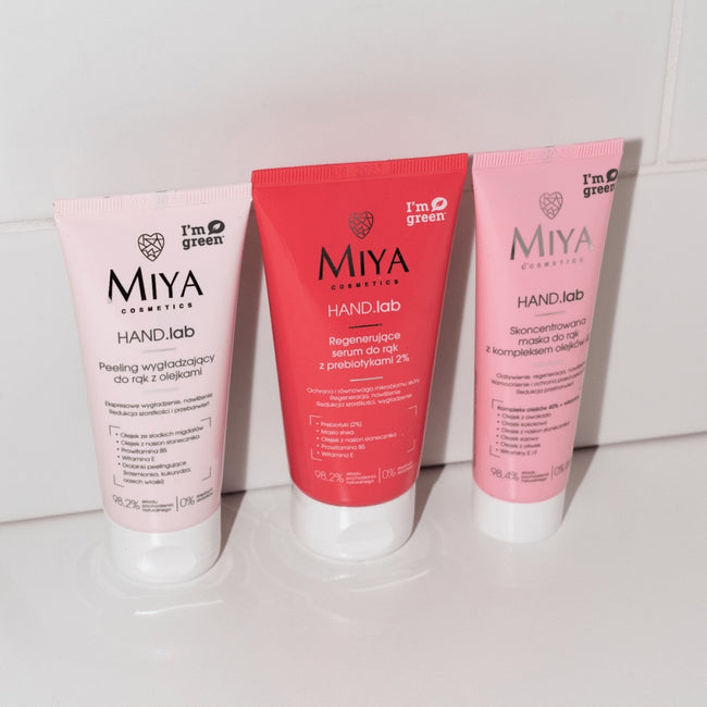 Miya Cosmetics HAND.lab wygładzający peeling do rąk z olejkami 60ml