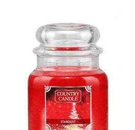 Country Candle Średnia świeca zapachowa z dwoma knotami Stardust 453g