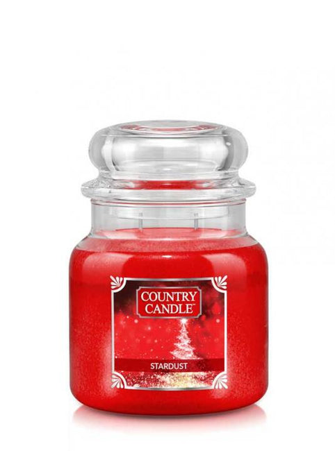Country Candle Średnia świeca zapachowa z dwoma knotami Stardust 453g