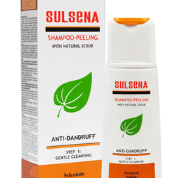 Sulsena Anti-Dandruff przeciwłupieżowy szampon z naturalnym peelingiem 150ml