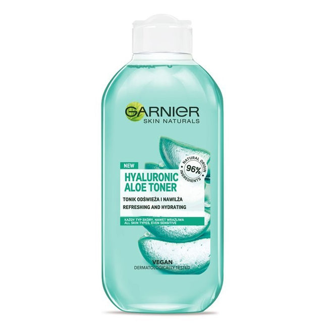 Garnier Hyaluronic Aloe Toner tonik nawilżający do każdego typu skóry 200ml