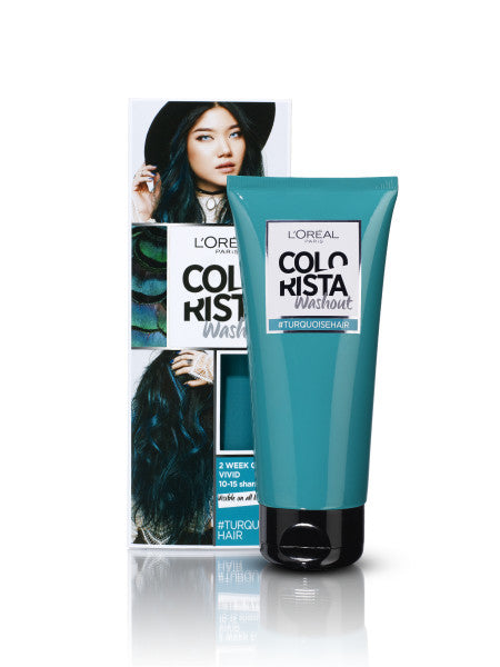 L'Oreal Paris Colorista Washout zmywalna farba do włosów #TURQUOISEHAIR