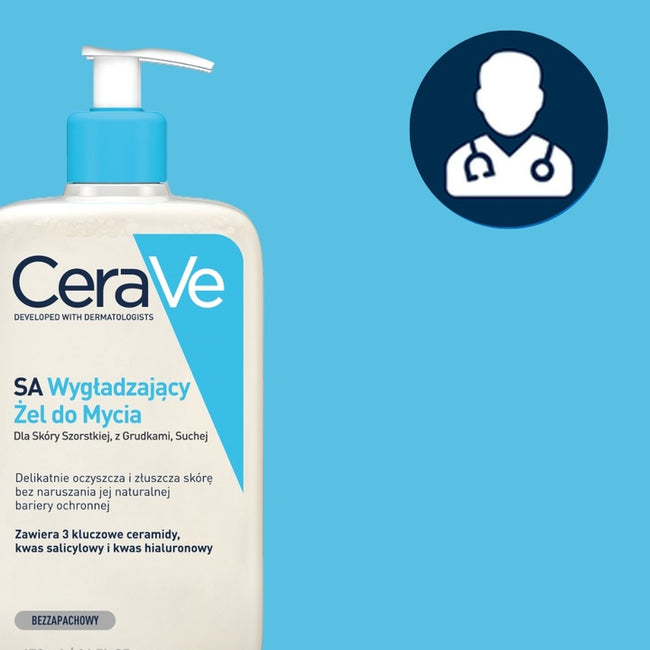 CeraVe SA Wygładzający żel do mycia 473ml