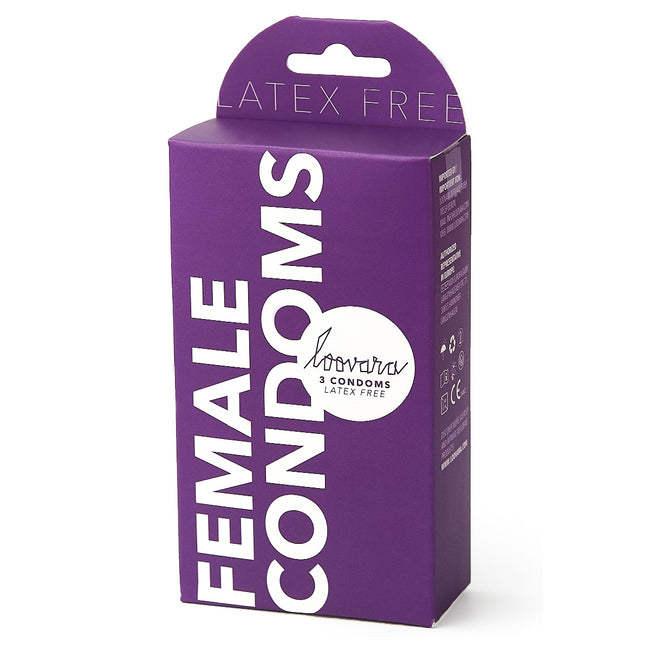 Loovara Female Condoms prezerwatywy dla kobiet 3szt.