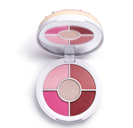 Makeup Revolution I Heart Revolution Donuts paleta cieni do powiek Raspberry Icing 1.65g