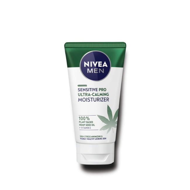 Nivea Men Sensitive Pro Ultra-Calming Moisturizer nawilżający krem do twarzy z olejem z nasion konopnych 75ml
