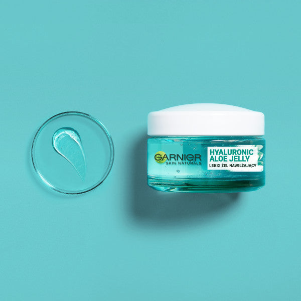 Garnier Hyaluronic Aloe Jelly lekki żel nawilżający do skóry normalnej i mieszanej 50ml