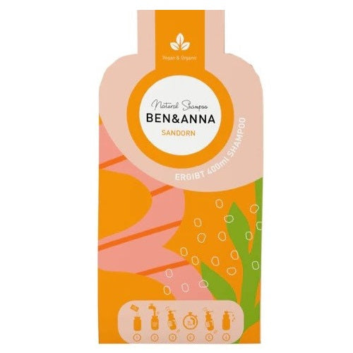 Ben&Anna Shampooflakes szampon w płatkach do włosów Sanddorn 2x20g