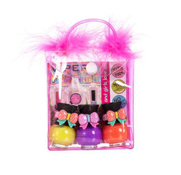 Tutu Peel-Off zestaw lakierów do paznokci w kosmetyczce 12 3x5ml