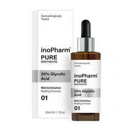 InoPharm Pure Elements 20% Glycolic Acid Peeling peeling do twarzy z 20% kwasem glikolowym 30ml