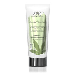 APIS Cannabis Home Care regenerująca maska do rąk z olejem z konopi i masłem shea 200ml