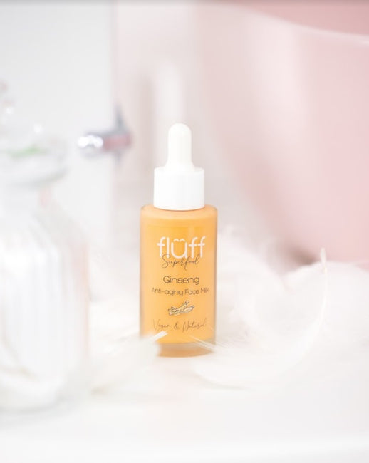 Fluff Anti-Aging Face Milk przeciwstarzeniowe mleko do twarzy Żeń szeń 40ml