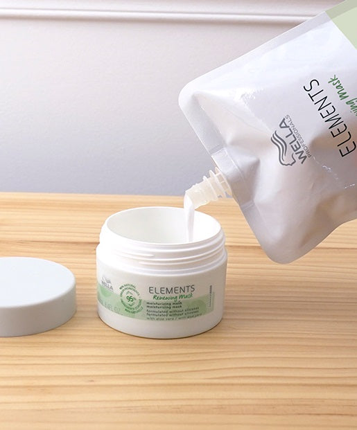 Wella Professionals Elements Renewing Moisturizing Mask nawilżająca maska do włosów saszetka 500ml