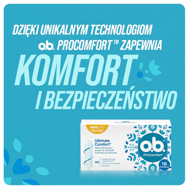 O.B. ProComfort Super tampony 32szt.