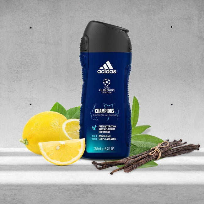 Adidas Uefa Champions League Champions żel pod prysznic 2w1 dla mężczyzn 250ml