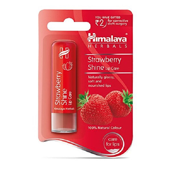Himalaya Herbals Shine Lip Balm nabłyszczający balsam do ust Strawberry Shine 4,5g