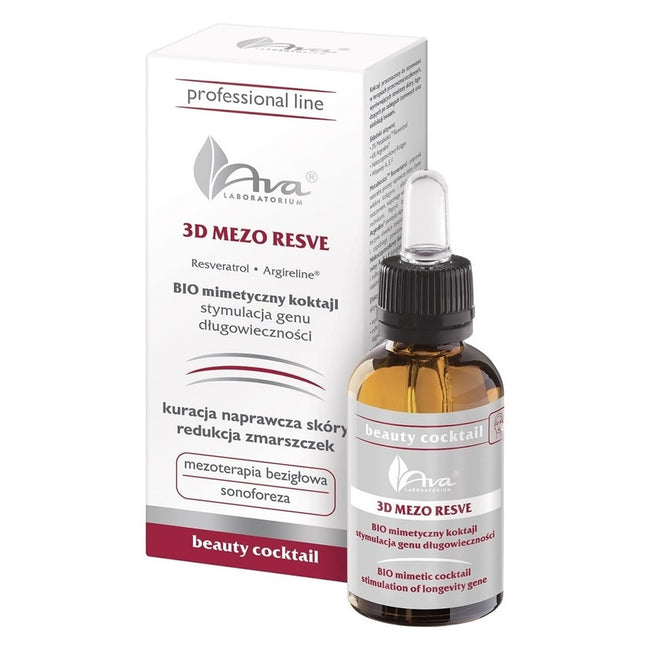 Ava Laboratorium Beauty Cocktail 3D Mezo Resve koktajl przeciwzmarszczkowy 30ml