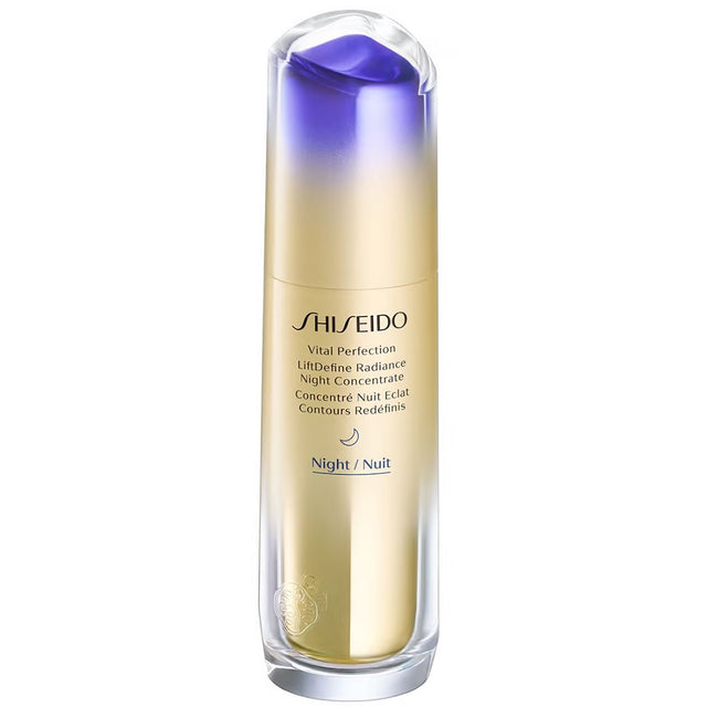 Shiseido Vital Perfection LiftDefine Radiance Night Serum rozświetlające serum do twarzy na noc 40ml