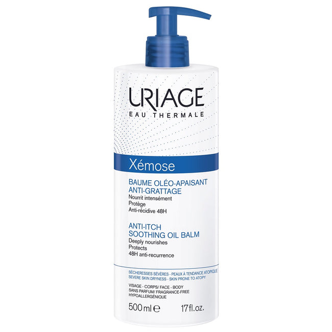 URIAGE Xemose Anti-Itch Soothing Oil Balm kojący balsam olejkowy przeciw swędzeniu 500ml