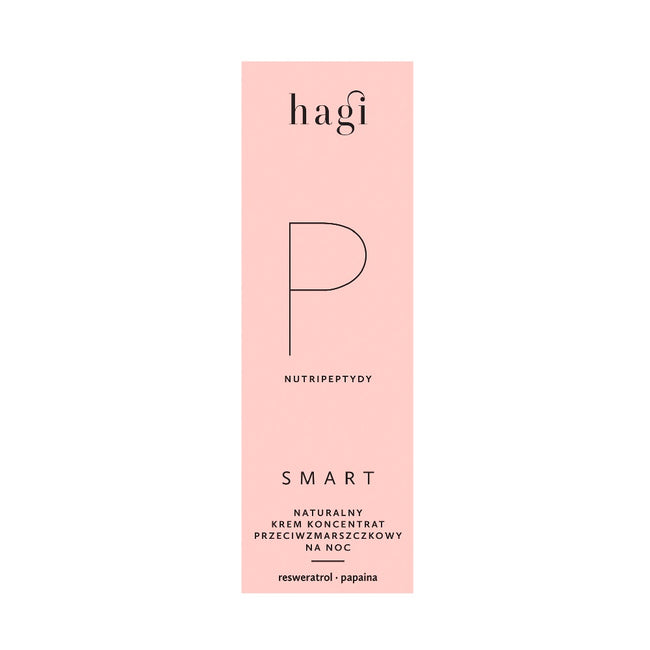 Hagi Smart P naturalny krem-koncentrat przeciwzmarszczkowy na noc 50ml