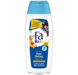 Fa Kids Pirate Fantasy żel pod prysznic i szampon o zapachu dzikiego oceanu 400ml