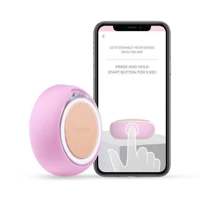 Foreo Ufo 2 urządzenie soniczne przyspieszające działanie maseczki Pearl Pink