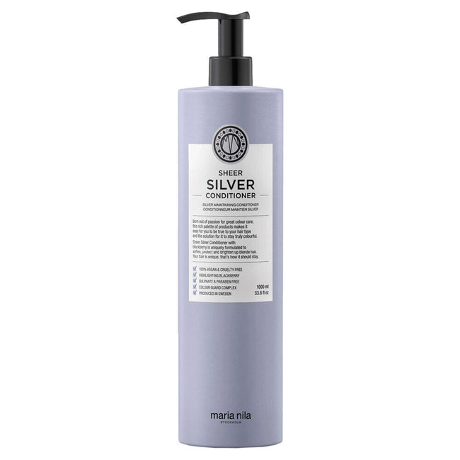 Maria Nila Sheer Silver Conditioner odżywka do włosów blond i rozjaśnianych 1000ml