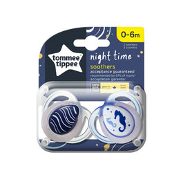 Tommee Tippee Night Time smoczek uspokajający 0-6m 2szt