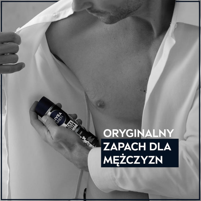 Nivea Men Black&White Invisible Original antyperspirant spray 150ml