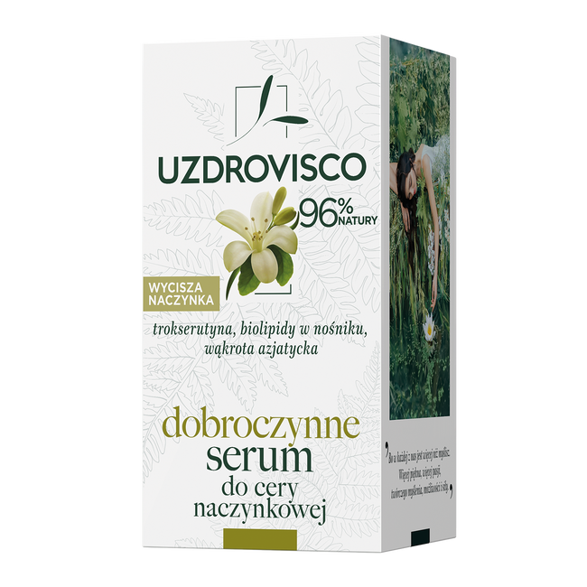 UZDROVISCO Naczynka dobroczynne serum do cery naczynkowej 30ml