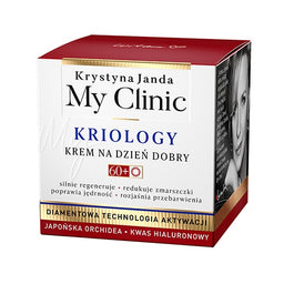 Janda My Clinic Kriology krem na dzień dobry 60+ Japońska Orchidea & Kwas Hialuronowy 50ml