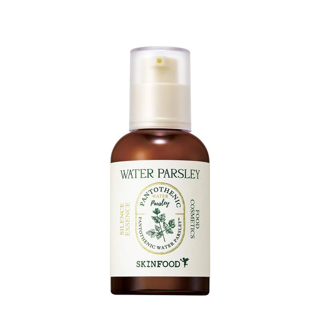 SKINFOOD Pantothenic Water Parsley Silence Essence kojąco-nawilżające serum do twarzy z ekstraktem z natki pietruszki 50ml