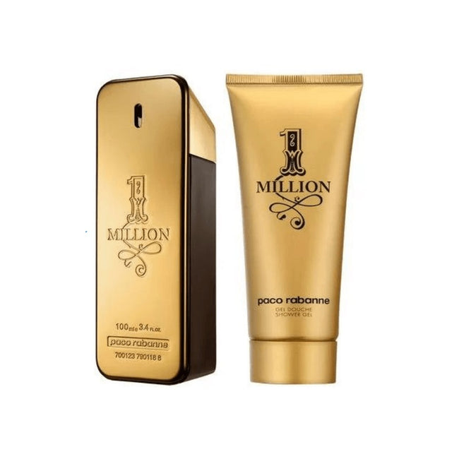 Paco Rabanne 1 Million Men zestaw woda toaletowa spray 100ml + żel pod prysznic 100ml