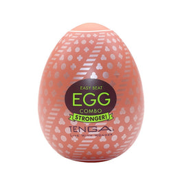 TENGA Easy Beat Egg Combo Stronger jednorazowy masturbator w kształcie jajka