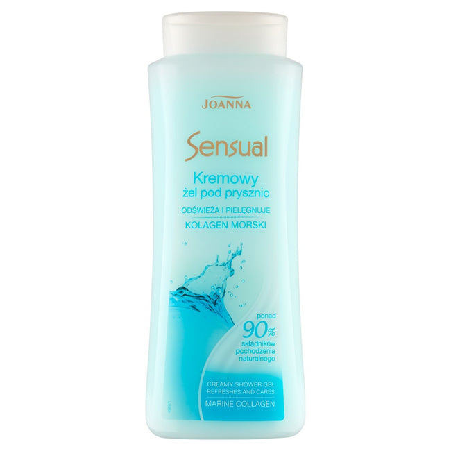 Joanna Sensual kremowy żel pod prysznic Kolagen Morski 500ml