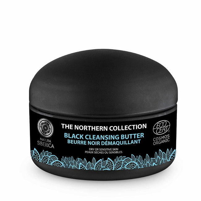 Natura Siberica The Northern Collection czarne masło oczyszczające codzienna pielęgnacja i usuwanie makijażu 120ml