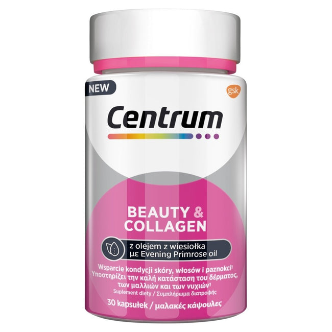 Centrum Beauty & Collagen suplement diety 30 kapsułek