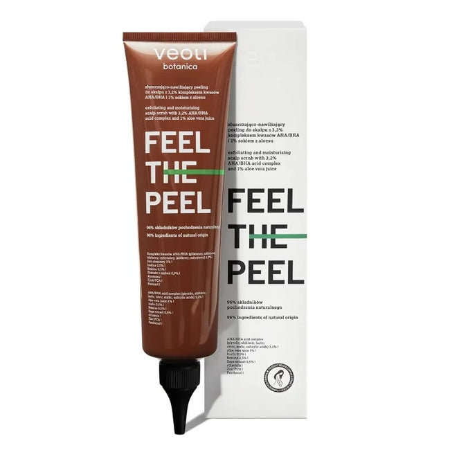 Veoli Botanica Feel The Peel złuszczająco-nawilżający peeling do skalpu 150ml