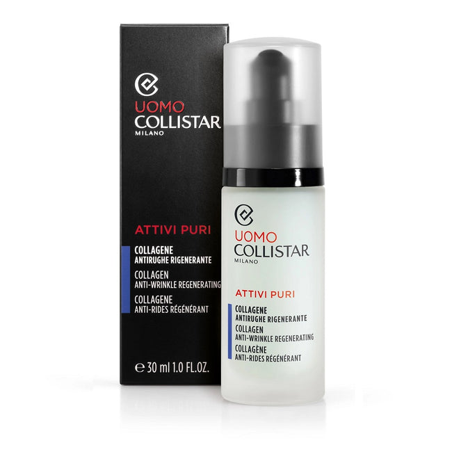 Collistar Uomo Attivi Puri Collagen koncentrat przeciwzmarszczkowy z kolagenem dla mężczyzn 30ml