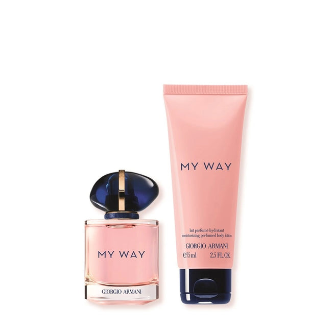 Giorgio Armani My Way zestaw woda perfumowana spray 30ml + balsam do ciała 75ml